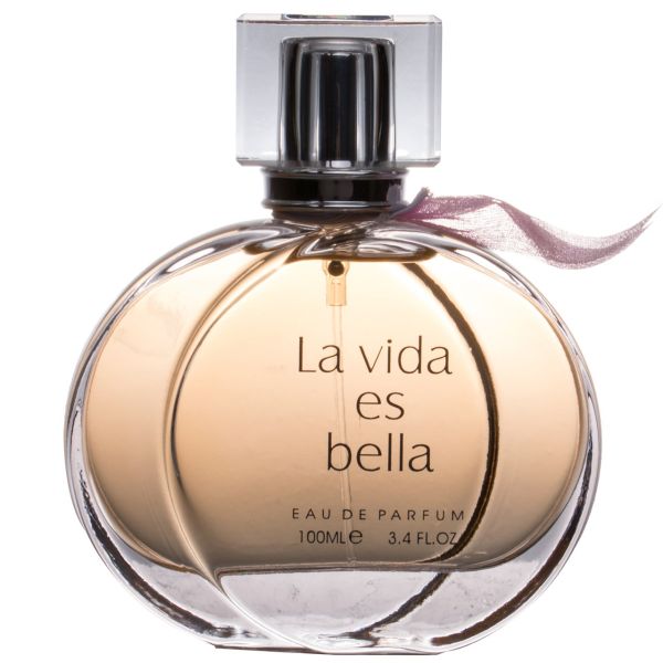 خرید ادو پرفیوم زنانه فراگرنس ورد مدل La Vida Es Bella حجم 100 میلی لیتر