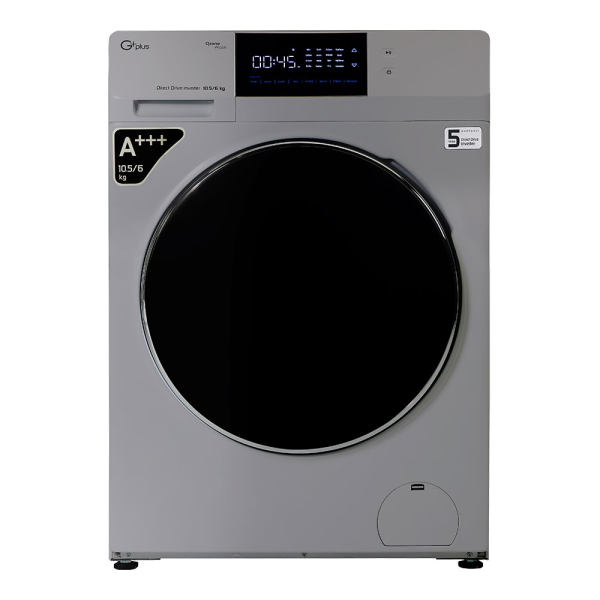 قیمت ماشین لباسشویی جی پلاس مدل GWM-KD1069T ظرفیت 10.5 کیلوگرم