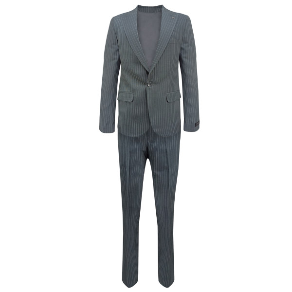 خرید کت و شلوار مردانه مدل دیپلمات رنگ طوسی روشن