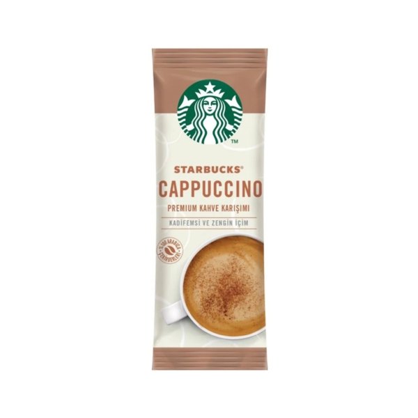 خرید قهوه فوری استارباکس طعم کاپوچینو- 14گرم