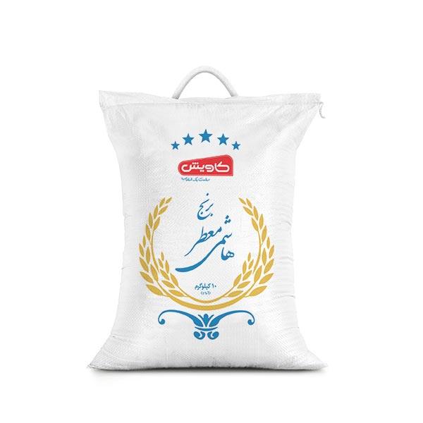 قیمت برنج هاشمی معطر گیلان کاویش - 10 کیلوگرم