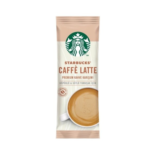 قیمت قهوه فوری استارباکس طعم لاته - 14گرم