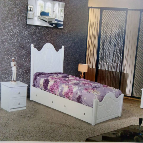 خرید تخت خواب یک نفره مدل T01 سایز 90x200 سانتی متر
