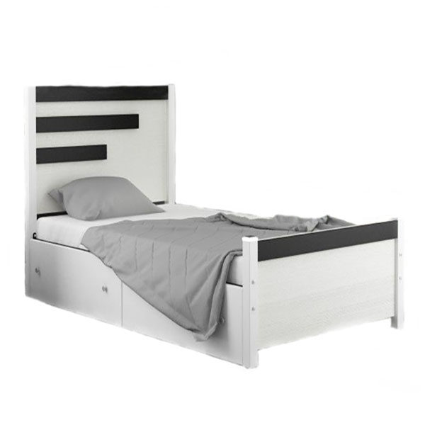 قیمت تخت خواب یک نفره مدل T02 سایز 90x200 سانتی متر