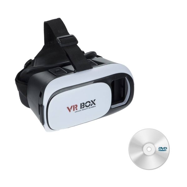 قیمت هدست واقعیت مجازی وی آر باکس مدل VR Box به همراه DVD نرم افزار