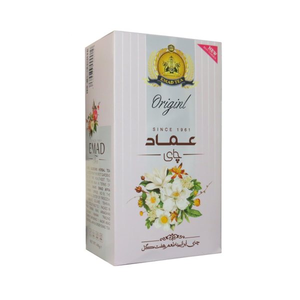 خرید چای ایرانی با طعم هفت گل عماد - 400 گرم