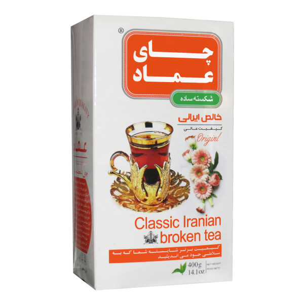 قیمت چای ایرانی ساده عماد - 400 گرم