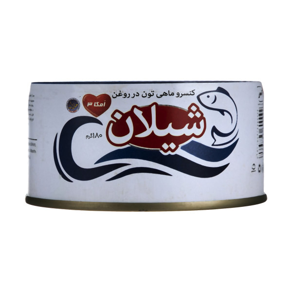 خرید کنسرو ماهی تن در روغن شیلان - 180 گرم