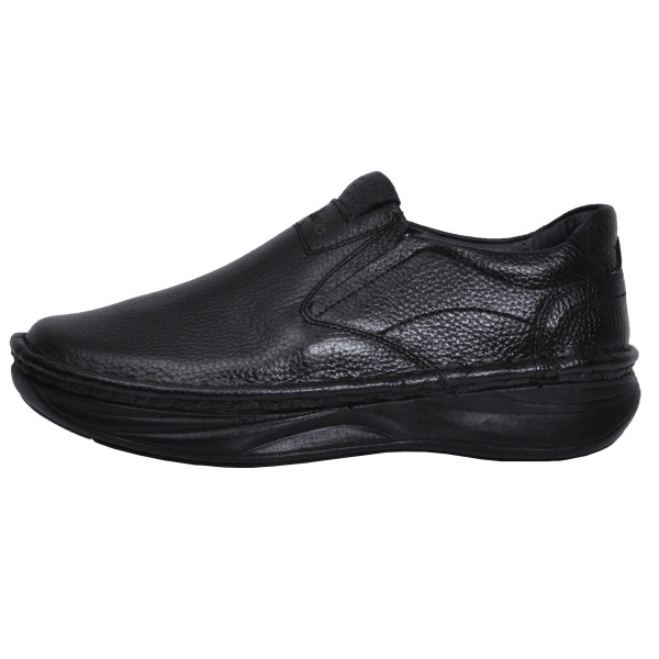 خرید کفش طبی مردانه مدل چرم طبیعی آنتیک کد 789