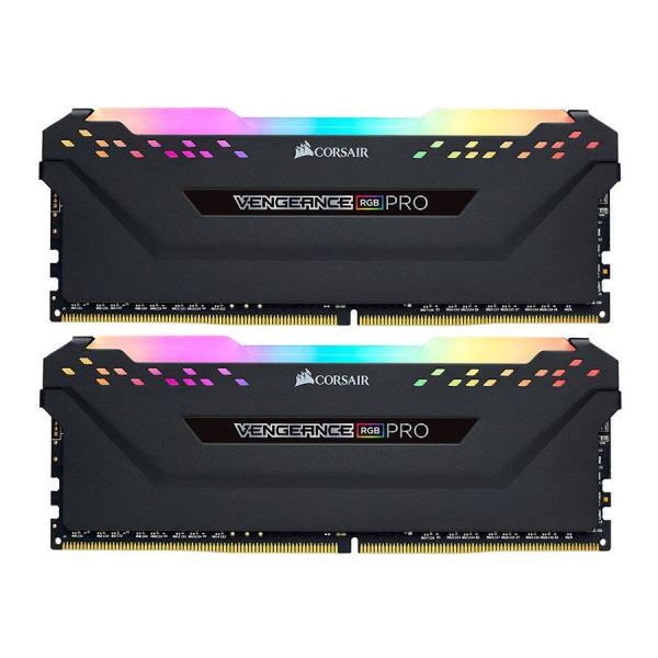 خرید رم دسکتاپ DDR4 دو کاناله 3200 مگاهرتز CL16 کورسیر مدل VENGEANCE RGB PRO ظرفیت 32 گیگابایت