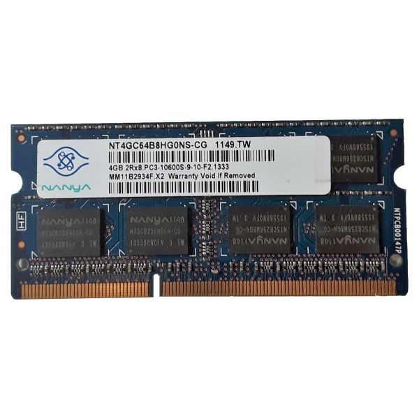 قیمت رم لپ تاپ نانیا مدل 1333 DDR3 PC3 10600s MHz ظرفیت 4گیگابایت