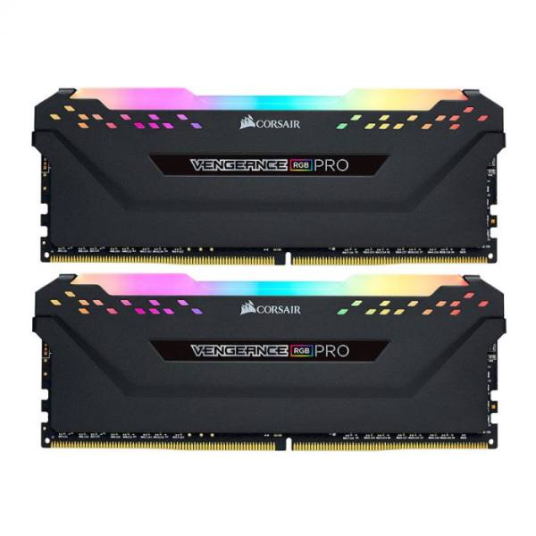 قیمت رم دسکتاپ DDR4 دو کاناله 3200 مگاهرتز CL16 کورسیر مدل VENGEANCE RGB PRO ظرفیت 16 گیگابایت