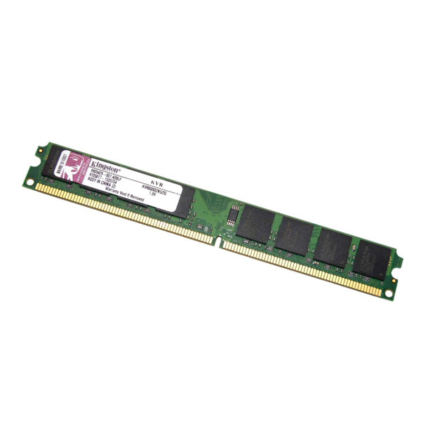 قیمت رم دسکتاپ DDR2 تک کاناله 800 مگاهرتز CL6 کینگستون مدل slim ظرفیت 2 گیگابایت