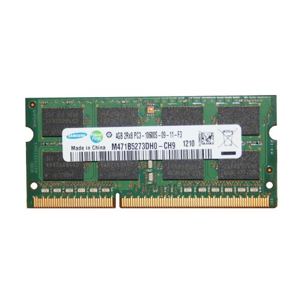 خرید رم لپ تاپ سامسونگ مدل 1333 DDR3 PC3 10600s MHz ظرفیت 4گیگابایت