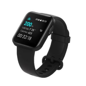خرید ساعت هوشمند شیائومی مدل MARY Soft Silicone Smart Watch Strap Replacement Watch Band for Mi Watch Lite / Redmi Watch - Black