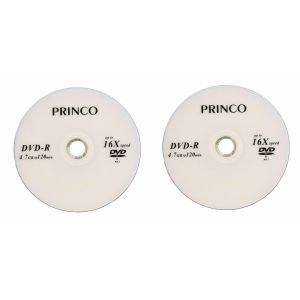 قیمت دی وی دی خام پرینکو مدل DVD-R بسته 2 عددی
