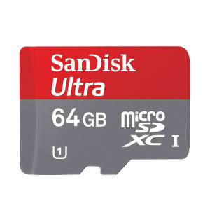 خرید کارت حافظه microSDXC سن دیسک مدل Ultra A1 کلاس 10 استاندارد UHS-I سرعت 120MBps ظرفیت 64 گیگابایت