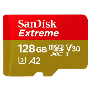خرید کارت حافظه microSDXC سن دیسک مدل Extreme کلاس A2 استاندارد UHS-I U3 سرعت 160MBps ظرفیت 128 گیگابایت