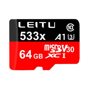 قیمت کارت حافظه microSDXC لیتو مدل533x A1 کلاس 10 استاندارد UHS-I سرعت 80MBps ظرفیت 64 گیگابایت