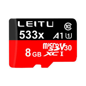 قیمت کارت حافظه microSDXC لیتو مدل 533x A1 کلاس 10 استاندارد UHS-I سرعت 80MBps ظرفیت 8 گیگابایت