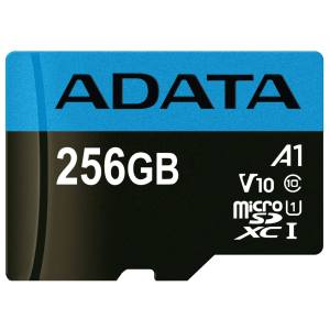 قیمت کارت حافظه microSDXC ای دیتا مدل Premier V10 A1 کلاس 10 استاندارد UHS-I سرعت 100MBps ظرفیت 256 گیگابایت