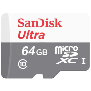 خرید کارت حافظه microSDXC سن دیسک مدل Ultra کلاس 10 استاندارد UHS-I U1 سرعت 100MBps ظرفیت 64 گیگابایت