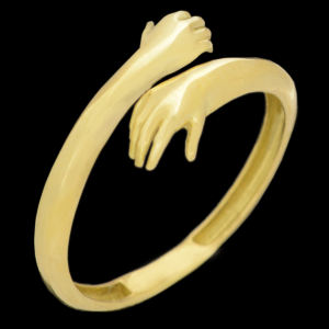 قیمت انگشتر طلا 18 عیار زنانه طلای مستجابی مدل 670151
