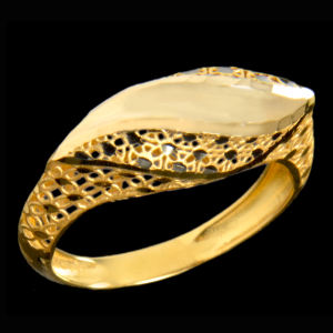 خرید انگشتر طلا 18 عیار زنانه کد 67119