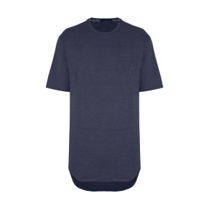 خرید تی شرت لانگ مردانه پاتن جامه مدل 131621000342539 رنگ سرمه ای