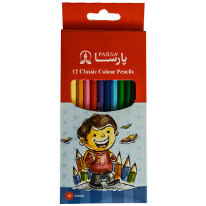 خرید مداد رنگی 12 رنگ پارسا کد 10