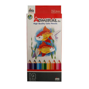 قیمت مداد رنگی 12رنگ آدمیرال مدل Fish