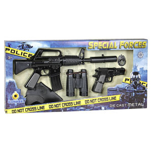 قیمت ست تفنگ بازی گانهر مدل پلیس