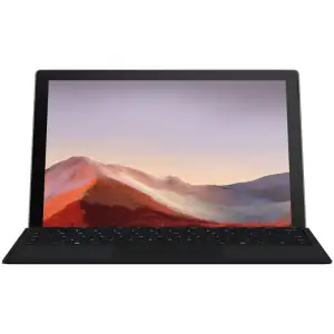 قیمت تبلت مایکروسافت مدل Surface Pro 7 Plus - LTE ظرفیت 256 گیگابایت به همراه کیبورد Black Type Cover